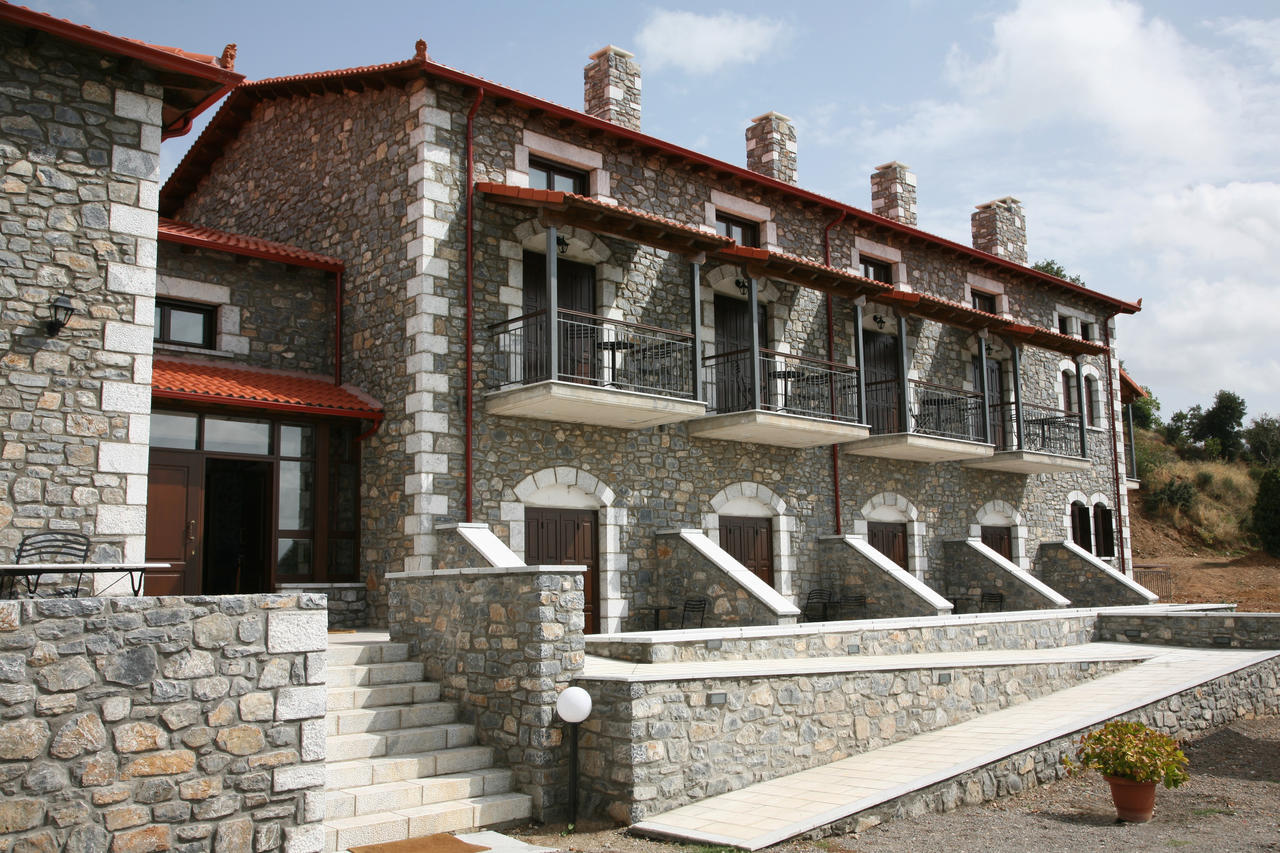 Arhontiko Parnona Hotel Karyes Buitenkant foto