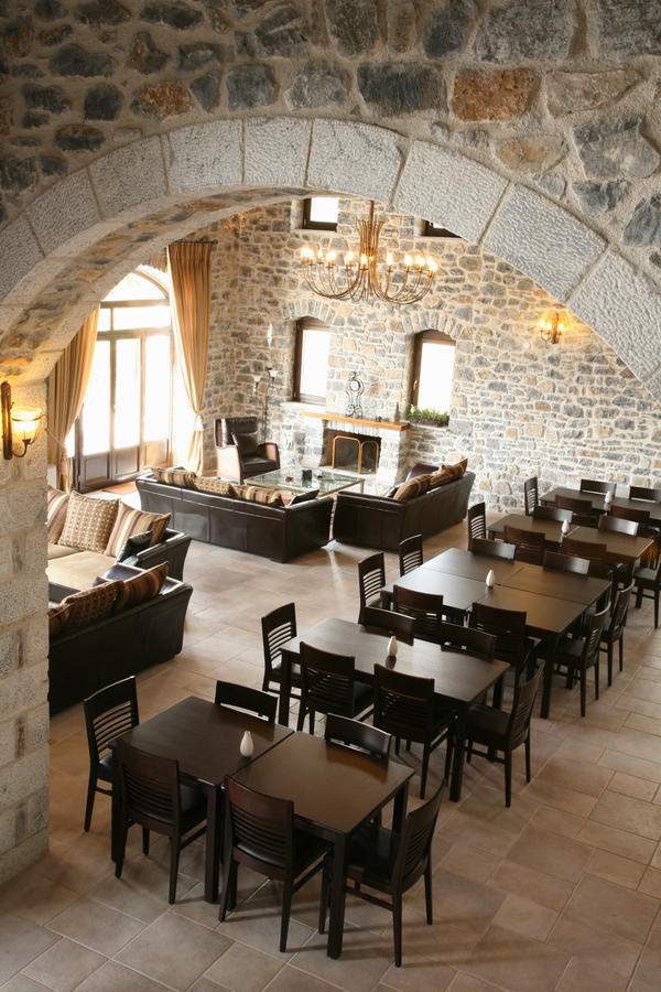 Arhontiko Parnona Hotel Karyes Buitenkant foto